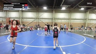 76 lbs Rr Rnd 5 - Brodys Myers, Dynasty Aftermath - BK6E vs Mikey Butler, Roundtree Wrestling Academy - BK6E