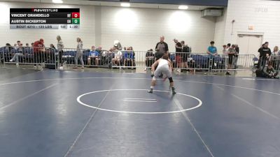 120 lbs Consi Of 64 #2 - Vincent Orandello, NY vs Austin Bickerton, OH