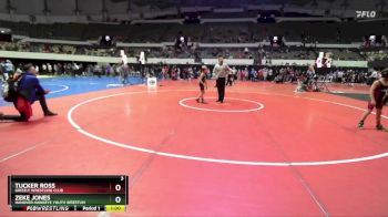 Rookie 3-5 68 Cons. Semi - Zeke Jones, Hanover Hawkeye Youth Wrestlin vs Tucker Ross, Grizzly Wrestling Club