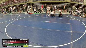 118 lbs Cons. Round 4 - Brayson Garrison, Montrose Elite vs Colt Hanssen, Wasatch WC