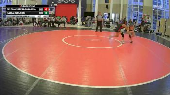 105 lbs Cons. Round 2 - Kajsa Carlson, Rogers vs Gelena Cabrera-Zaragoza, Sunnyside