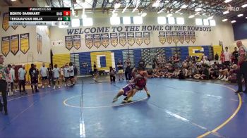 113 lbs Semis & Wb (16 Team) - Benito Barnhart, Alpha Dogs vs Teequavious Mills, Athens Christian