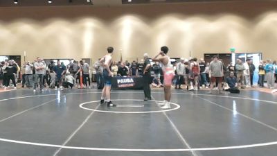 190 lbs Cons. Rd Of 16 - Ayden Lambert, Iron Faith vs Keith Barker, Grit Mat Club