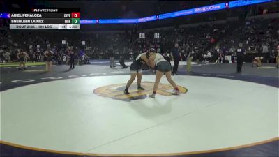 190 lbs Round Of 32 - Ariel Penaloza, Cypress (SS) vs Sherleen Lainez, Pioneer Valley (CS)