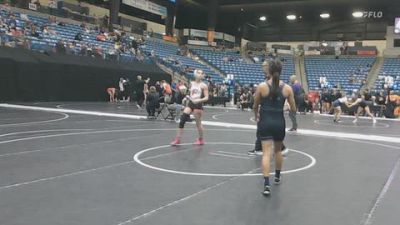 103 lbs Quarterfinal - Khyla Lipumano, Doane vs Ginger Landis, Friends University