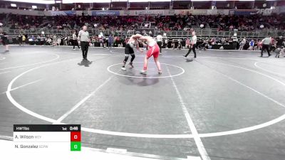 Semifinal - Abraham Wilson, Webb City Youth Wrestling vs Noah Gonzalez, South Central Punisher Wrestling Club