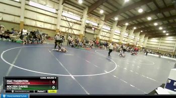 55 lbs Cons. Round 4 - Roczen Davies, Elite Wrestling vs Mac Thornton, Wasatch Wrestling Club