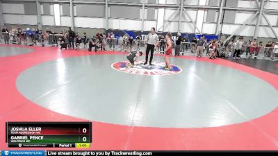 92 lbs Champ. Round 1 - Gabriel Pence, Wolfpack WC vs Joshua Eller, Team Aggression WC