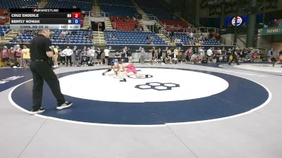 126 lbs Cons. Rd Of 32 - Cruz Enderle, Missouri vs Bently Nowak, Wisconsin