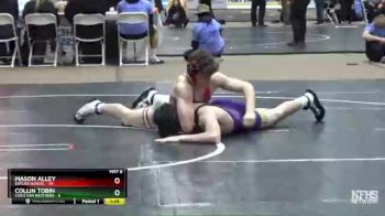 160 lbs Semis (4 Team) - Collin Tobin, Christian Brothers vs Mason Alley, Baylor School