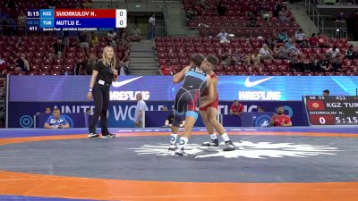 55 kg 1/4 Final - Nuristan Suiorkulov, Kyrgyzstan vs Emre Mutlu, Turkey