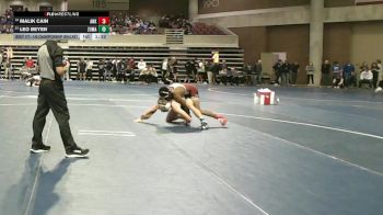 145 Championship Bracket Champ. Round 2 - Leo Beyer, Zumbrota-Mazeppa vs Malik Cain, Anoka