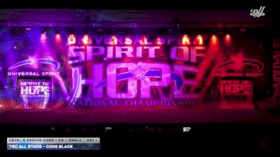 TSC All Stars - Code Black [2026 L5 Senior Coed - D2 - Small Day 1] 2026 Spirit of Hope Grand Nationals