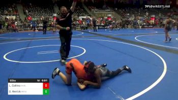 80 lbs Consolation - Landon Collins, Mission Arlington vs Dane Renick, Honey Badger WC