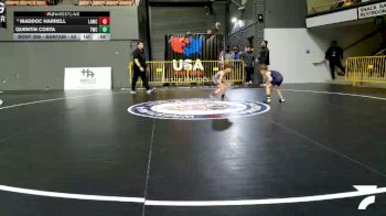 165 lbs 3rd Place - Cannon Vincent, Team Conquer Wrestling vs Danny Cox, Panther Youth Wrestling