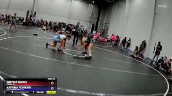 145 lbs Round 7 (8 Team) - Cassie Gonzales, POWA vs Sophia LaSala, FIWC Sassy Lassies