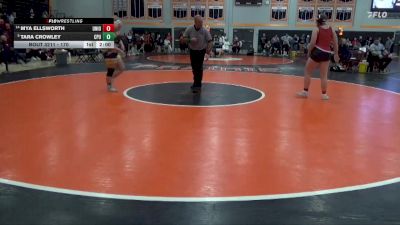 170 lbs Cons. Round 2 - Mya Ellsworth, Union Community vs Tara Crowley, Center Point-Urbana