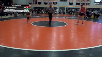 170 lbs Cons. Round 2 - Mya Ellsworth, Union Community vs Tara Crowley, Center Point-Urbana