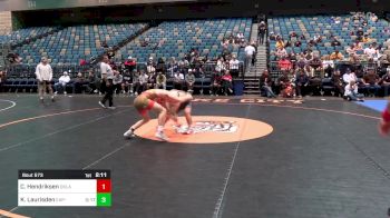 125 lbs 3rd Place - Conrad Hendriksen, Oklahoma vs Kael Laurisden, Eap-unatt