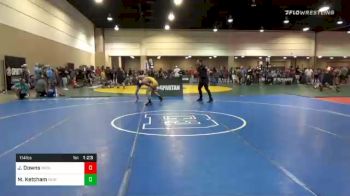 114 lbs Prelims - Jason Downs, Michigan vs Mason Ketcham, New York