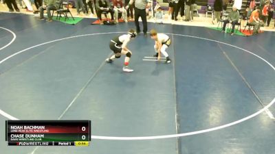 80 lbs 3rd Place Match - Noah Bachman, Lone Peak Elite Wrestling vs Chase Dunham, Davis Wrestling Club