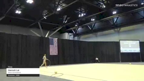 Hannah Lai - Hoop, Stars Gymnastics - 2021 USA Gymnastics Championships
