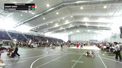 116 lbs Quarterfinal - Robert Green, Silverback WC vs Jax Johnson, 208 Spartans
