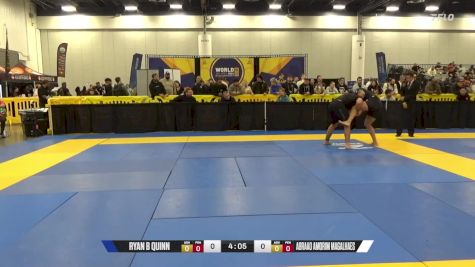 Abraao Amorim Magalhaes vs Ryan B Quinn 2024 World IBJJF Jiu-Jitsu No-Gi Championship