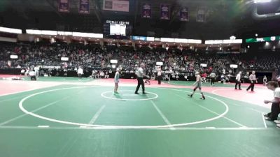 78 lbs Champ. Round 1 - Owen Gettinger, MIL1 vs Camden Porter, NBHA