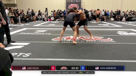Luke Fidler vs Kaya Anderson 2025 ADCC Orlando Open/Youth Trials