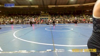 52 lbs Round Of 32 - Fernando Cerda, OKC Saints Wrestling vs Maverick Elliott, Mat Assassins