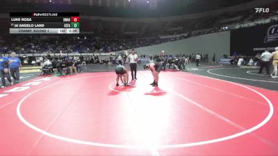 4A Boys 175 lbs Champ. Round 1 - Ja`Angelo Land, Estacada Boys vs Luke Rosa, Sweet Home Boys
