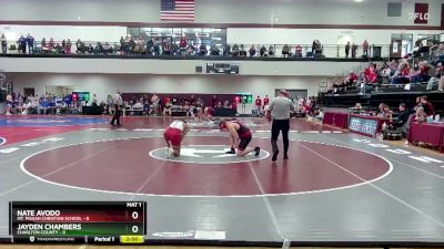 190 lbs Round 1 (16 Team) - Nate Avodo, Mt. Pisgah Christian School vs Jayden Chambers, Charlton County