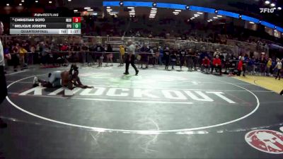215 3A Quarterfinal - Melique Joseph, Flagler Palm Coast vs Christian Soto, Miami Southridge Hs