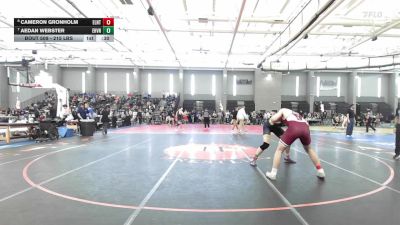 215 lbs Consi Of 4 - Cameron Gronholm, East Lyme/Norwich Tech vs Aedan Webster, East Haven