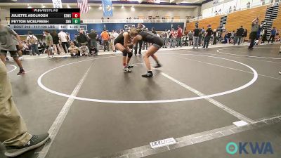 117-126 lbs Rr Rnd 3 - Juliette Abolhosn, D3 Wrestling Cluib vs Peyton McElfresh, Shelton Wrestling Academy