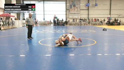 84 lbs Round 5 - 3:00pm Friday - Brayden Kessler, PA USA vs Kaden Williamson, Iowa Black