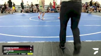 160 lbs Round 1 (6 Team) - Luke Spoor, SLWC vs Antoine Glasgow, Glasgow WA