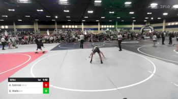 82 lbs Round Of 16 - Atticus Salinas, Gold Rush Wr Acd vs Quentin Walls, Bay Area Dragons