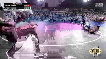B4A-126 lbs Champ. Round 1 - Brady Larson, Harrah vs Ayden Carlile, Catoosa