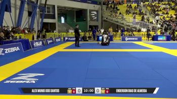 Alex Munis Dos Santos vs Enderson Dias De Almeida 2026 World Jiu-Jitsu IBJJF Championship