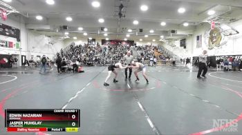 144 lbs Champ. Round 1 - Jasper Muhglay, Calabasas vs Edwin Nazarian, Burbank