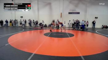 138 lbs Cons. Round 4 - Jaiden Edwards, Plainfield vs Adrean Martinez, Frankfort High School