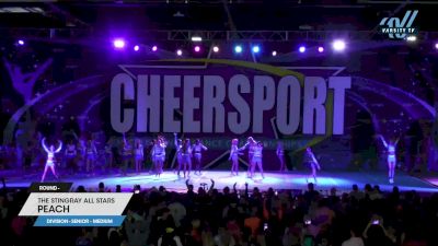 The Stingray Allstars - Marietta - Peach [2023 L6 Senior - Medium] 2023 CHEERSPORT National All Star Cheerleading Championship