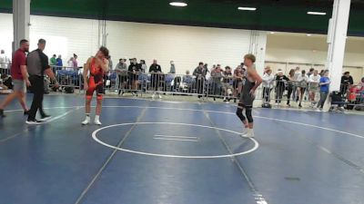 132 lbs Consi Of 32 #1 - Calan Manley, OK vs Mason Carlson, UT