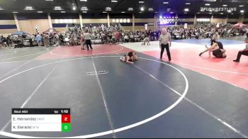 109 lbs Round Of 32 - Ezekiel Hernandez, Oakdale vs Keagan Sieracki, 3F Wrestling