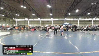 105-115 lbs Cons. Round 1 - Oakley Stoddard, Hawk Wrestling Club vs Adam Mezher, Suples