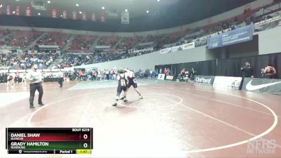 6A-285 lbs Champ. Round 2 - Grady Hamilton, Roseburg vs Daniel Shaw, Glencoe