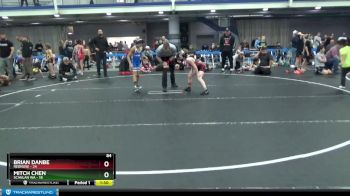 84 lbs Finals (2 Team) - Brian Danbe, Rednose vs Mitch Chen, Scanlan WA