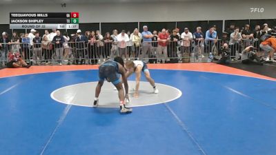 113 lbs Round Of 32 - Teequavious Mills, GA vs Jackson Shipley, TX
